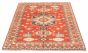 Afghan Finest Ghazni 6'0" x 6'11" Hand-knotted Wool Rug 
