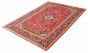 Persian Kashan 6'7" x 9'10" Hand-knotted Wool Rug 