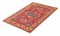 Afghan Finest Ghazni 3'10" x 5'8" Hand-knotted Wool Rug 
