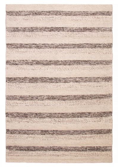 Braided  Transitional Ivory Area rug 9x12 Indian Braid weave 390597