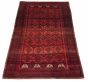 Afghan Royal Baluch 3'10" x 7'7" Hand-knotted Wool Rug 