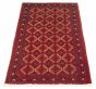 Afghan Royal Baluch 3'1" x 6'0" Hand-knotted Wool Rug 