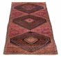 Persian Style 4'7" x 9'3" Hand-knotted Wool Rug 