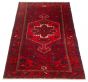 Persian Style 3'7" x 7'0" Hand-knotted Wool Rug 