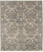 Casual  Transitional Grey Area rug 6x9 Indian Hand-knotted 313651