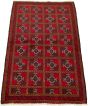 Afghan Herati 3'5" x 6'0" Hand-knotted Wool Rug 