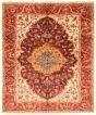Bordered  Traditional Red Area rug 4x6 Afghan Hand-knotted 346633
