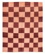Transitional Red Area rug 6x9 Pakistani Hand-knotted 378961