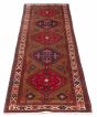 Persian Style 3'5" x 11'6" Hand-knotted Wool Rug 
