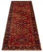 Persian Style 3'6" x 10'5" Hand-knotted Wool Rug 