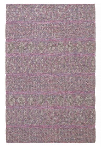 Braided  Transitional Grey Area rug 5x8 Indian Braid weave 390575