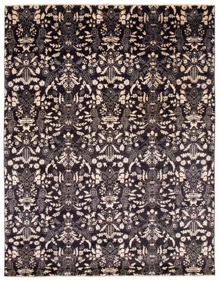 Pakistani Lahore Finest Collection 9'0" x 11'8" Hand-knotted Wool Rug 