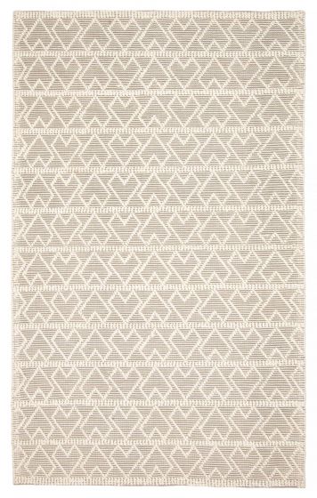 Braided  Transitional Ivory Area rug 5x8 Indian Braid weave 394179