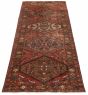 Persian Style 4'0" x 10'6" Hand-knotted Wool Rug 