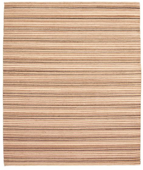 Gabbeh  Tribal Brown Area rug 6x9 Indian Hand Loomed 340019