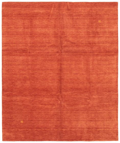 Gabbeh  Tribal Red Area rug 6x9 Indian Hand Loomed 368722