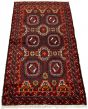 Persian Style 3'7" x 6'11" Hand-knotted Wool Rug 