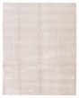 Transitional Grey Area rug 9x12 Indian Hand Loomed 388164