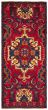 Bordered  Tribal Red Runner rug 10-ft-runner Afghan Hand-knotted 367200