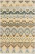 Transitional Blue Area rug 5x8 Indian Hand-knotted 183797