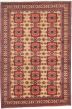 Traditional Ivory Area rug 6x9 Afghan Hand-knotted 203197