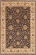Traditional Brown Area rug 6x9 Indian Hand-knotted 223691