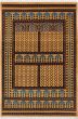 Traditional Brown Area rug 3x5 Pakistani Hand-knotted 229273