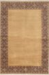Transitional Brown Area rug 5x8 Pakistani Hand-knotted 230692