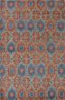 Transitional Brown Area rug 5x8 Indian Hand-knotted 239597