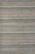 Stripes  Transitional Ivory Area rug 5x8 Indian Hand-knotted 239924