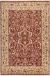 Bordered  Traditional Red Area rug 3x5 Indian Hand-knotted 283151