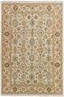 Bordered  Traditional Ivory Area rug 5x8 Pakistani Flat-weave 284432