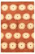 Casual  Transitional Brown Area rug 3x5 Pakistani Hand-knotted 318022