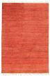 Gabbeh  Tribal Red Area rug 5x8 Pakistani Hand-knotted 339564