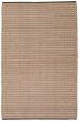 Braided  Southwestern Brown Area rug 5x8 Indian Braid weave 345613