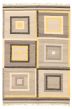 Flat-weaves & Kilims  Transitional Grey Area rug 4x6 Turkish Flat-weave 346051