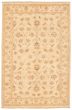 Bordered  Traditional Ivory Area rug 5x8 Afghan Hand-knotted 346296