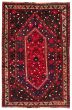 Bordered  Traditional Red Area rug 5x8 Turkish Hand-knotted 370923