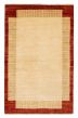 Transitional Ivory Area rug 3x5 Pakistani Hand-knotted 376098