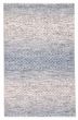 Transitional Blue Area rug 3x5 Indian Hand-knotted 377090