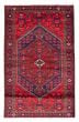 Bordered  Traditional Red Area rug 4x6 Turkish Hand-knotted 380353