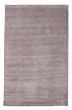 Solid  Transitional Grey Area rug 5x8 Indian Hand Loomed 383000