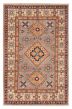 Bordered  Transitional Ivory Area rug 3x5 Afghan Hand-knotted 392779