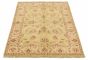 Bordered  Traditional Green Area rug 3x5 Afghan Hand-knotted 318155