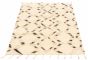 Indian Arlequin 5'3" x 7'4" Hand-knotted Wool Rug 