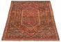 Persian Style 3'11" x 5'6" Hand-knotted Wool Rug 
