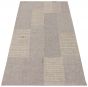 Casual  Transitional Grey Area rug 4x6 Indian Handmade 307554