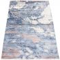 Casual  Transitional Blue Area rug 4x6 Indian Hand Loomed 307954