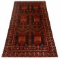 Persian Style 4'2" x 9'9" Hand-knotted Wool Rug 