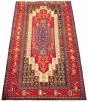 Bordered  Traditional Red Area rug 5x8 Turkish Hand-knotted 320736